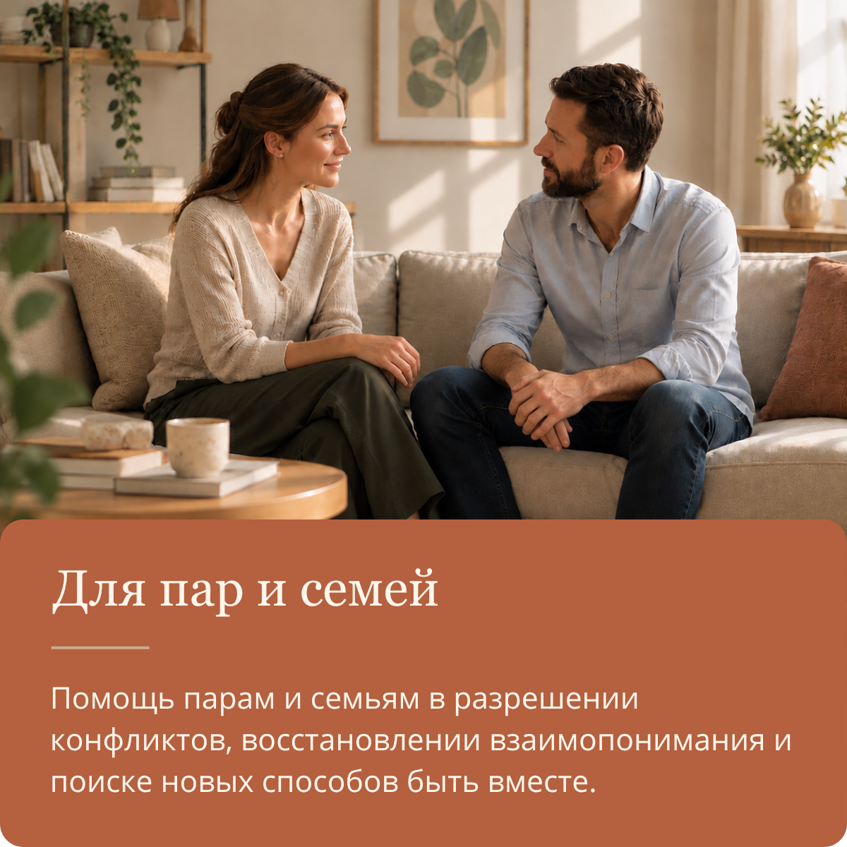Для пар и семей